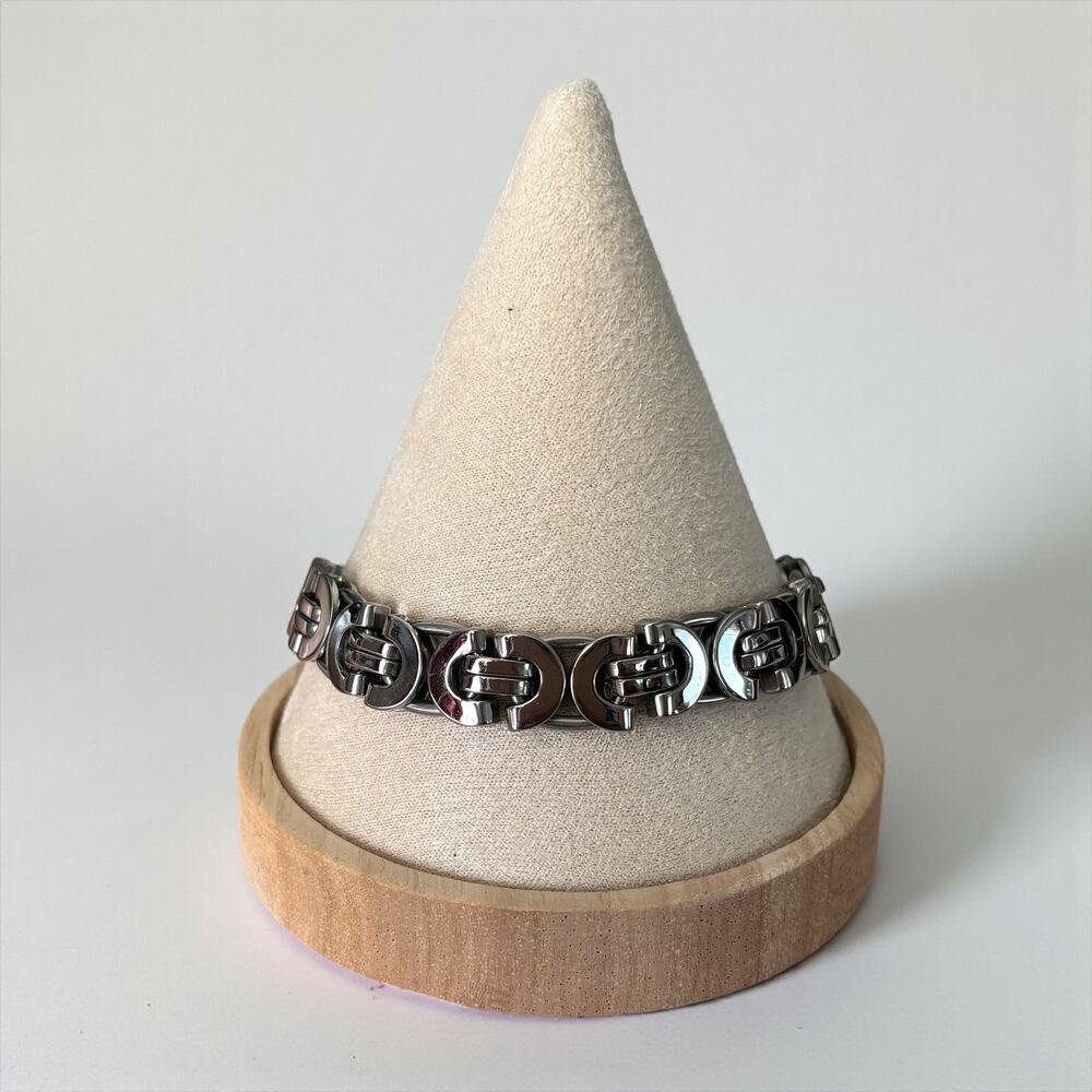 Geometric Stainless Steel Men Bracelet